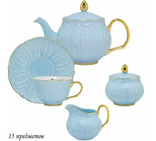 Чайный сервиз 15 пр. LENARDI 109-111, 0,25л, фарф., п/у