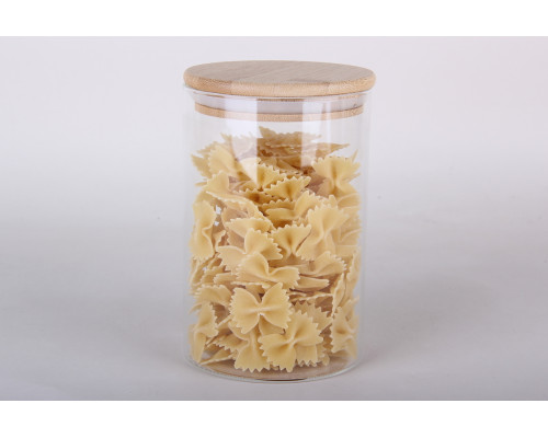 Банка для сыпучих продуктов Коралл 10х15см 5639  стекло