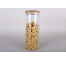 Банка для сыпучих продуктов Коралл 10х25см 5641  стекло