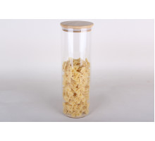 Банка для сыпучих продуктов Коралл 10х30см 5642  стекло
