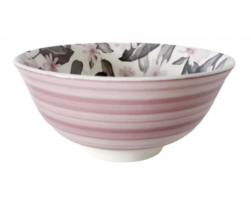 Бульонница 600мл/15см Коралл Ofelia pink HS24001-625B  фарфор