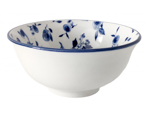Бульонница 600мл/15см Коралл Blue calico WQ2401-625B  фарфор