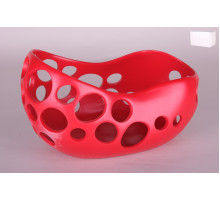 Ваза интерьерная 28х16х16см red Коралл  7050  пластик
