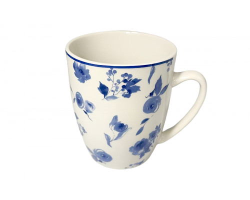 Кружка 340мл Коралл Blue calico WQ2401-12M  фарфор