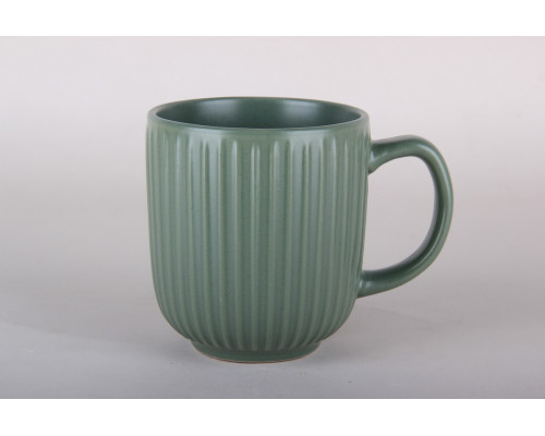 Кружка 450мл Коралл Costa-2 (green) ZHCG064  керамика