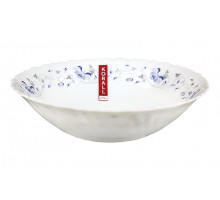 Миска 19см Коралл синяя вуаль LHDW75-1059 700мл стекло