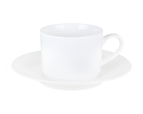 Пара чайная 240мл. Коралл Barista NB172  фарфор