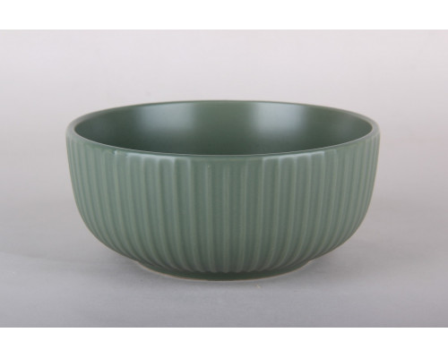 Салатник 15см/750мл Коралл Costa-2 (green) ZHCG063  керамика