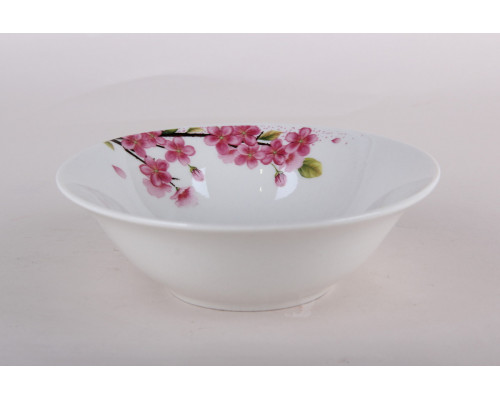 Салатник 350мл /15см Коралл Cherry Blossom ZX2431-6B  фарфор
