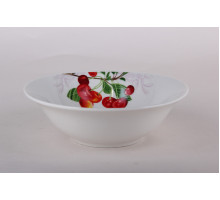 Салатник 350мл /15см Коралл Sweet cherry ZX2434-6B  фарфор