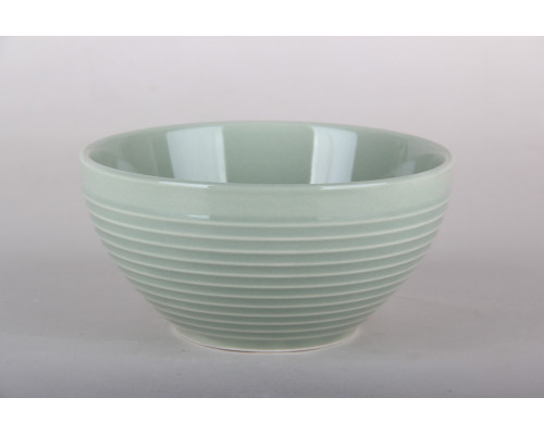 Салатник 400мл/12см Green Коралл  7906  фарфор