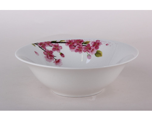 Салатник 550мл /18см Коралл Cherry Blossom ZX2431-7B  фарфор