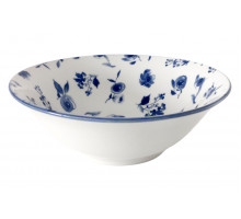 Салатник 600мл/17см Коралл Blue calico WQ2401-70B  фарфор