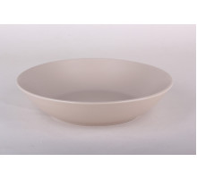 Тарелка глубокая 20см/750мл Коралл Color (cappuccino) ZHCG013  керамика