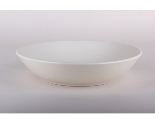 Тарелка глубокая 20см/750мл Коралл Color (beige) ZHCG018  керамика