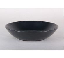 Тарелка глубокая 20см/750мл Коралл Color (nero) ZHCG037  керамика