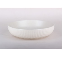 Тарелка глубокая 22см/1200мл Коралл Costa (milk) ZHCG026  керамика
