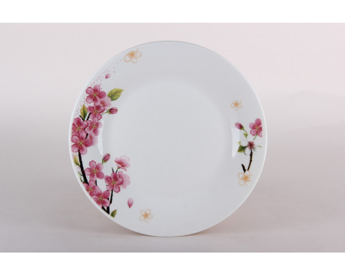 Тарелка десертная 20см Коралл Cherry Blossom ZX2431-8FP  фарфор