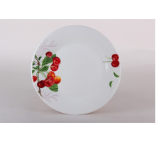 Тарелка десертная 20см Коралл Sweet cherry ZX2434-8FP  фарфор