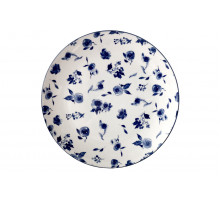 Тарелка обеденная 24см Коралл Blue calico WQ2401-95P  фарфор