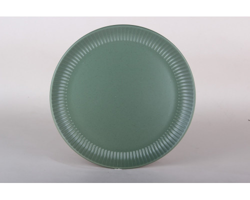 Тарелка обеденная 27см Коралл Costa-2 (green) ZHCG060  керамика