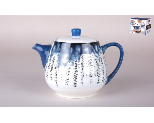 Чайник 850мл Blue star п/у Коралл  6933  фарфор