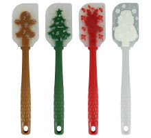 Лопатка "Новогодний сувенир" Размер 25,5х5х1 см. 4 цв. NEW