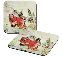 Подставка под горячее  "С Новым годом! Наилучшего Вашей семье!" 14*14см NEW