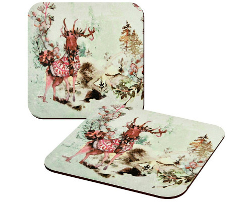 Подставка под горячее  "С Новым годом! Волшебного настроения!" 14*14см NEW