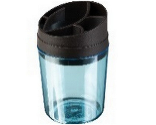 Подставка для зубных щеток Boho (небесно-голубой). Размер 8х8х13 см. NEW