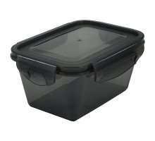 Контейнер герметичный прямоуг. 0,8л (дымчатый) 17х12х8,3 см NEW