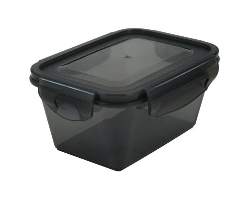 Контейнер герметичный прямоуг. 0,8л (дымчатый) 17х12х8,3 см NEW