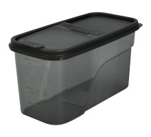 Контейнер для сыпучих продуктов 1,2л (графит) NEW