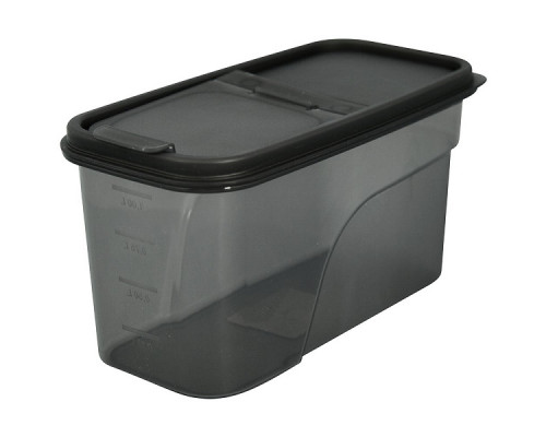 Контейнер для сыпучих продуктов 1,2л (графит) NEW