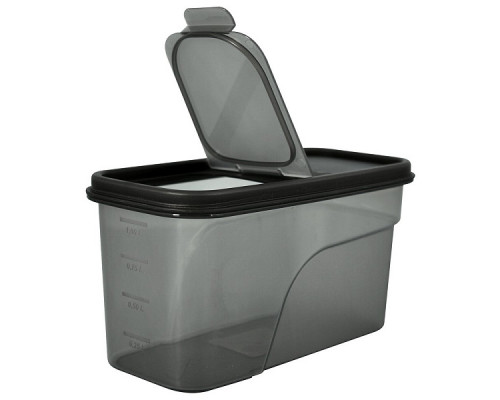 Контейнер для сыпучих продуктов 1,2л (графит) NEW