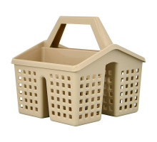 Подставка под столовые приборы "Лофт". Размер 15х15х16 см. (латте) NEW