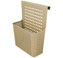 Контейнер "Лофт" навесной на дверцу. Размер 24х9х31 см. (латте) NEW