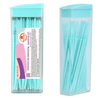 Зубочистки флоссеры. Набор 60 шт. 3цв. NEW (только кратно упаковке)