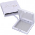 Коробка для хранения украшений (белая). Размер 9,5х9,5х2,5 см. NEW