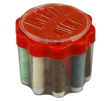 Набор для шитья "В дорогу" 33 предмета. Размер футляра для хранения 7х6 см NEW