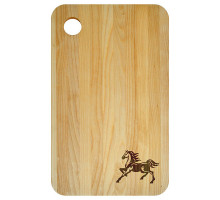 Доска разделочная «Мустанг». Размер 22х35х0,8 см NEW