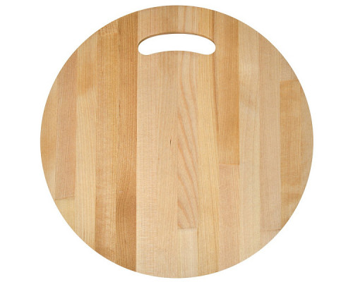 Доска разделочная с желобками «Мустанг». Диаметр 28 см, толщина 0,8 см NEW