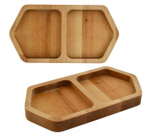 Менажница "Твин". 2 ячейки. Размер 10х18,5х1,8см. NEW