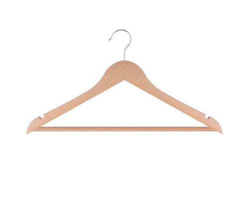 Вешалка-плечики. Размер 44-46. (натур.цв.) NEW