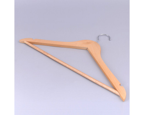 Вешалка-плечики. Размер 44-46. (натур.цв.) NEW