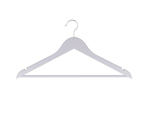 Вешалка-плечики. Размер 44-46. (белый цв.) NEW