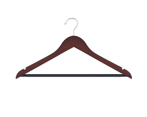 Вешалка-плечики. Размер 44-46. (антискольз./натур.цв) NEW