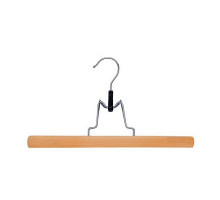 Вешалка-зажим для брюк 25 см (натур.цв.) NEW