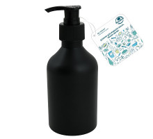 Дозатор для жидкого мыла. Размер 16,5х5,5 см. Объем 300 мл. NEW