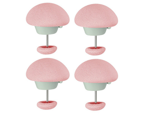 Фиксаторы для одеяла. Набор 4 шт. Размер 3х3х2,5 см, 4 цв. NEW